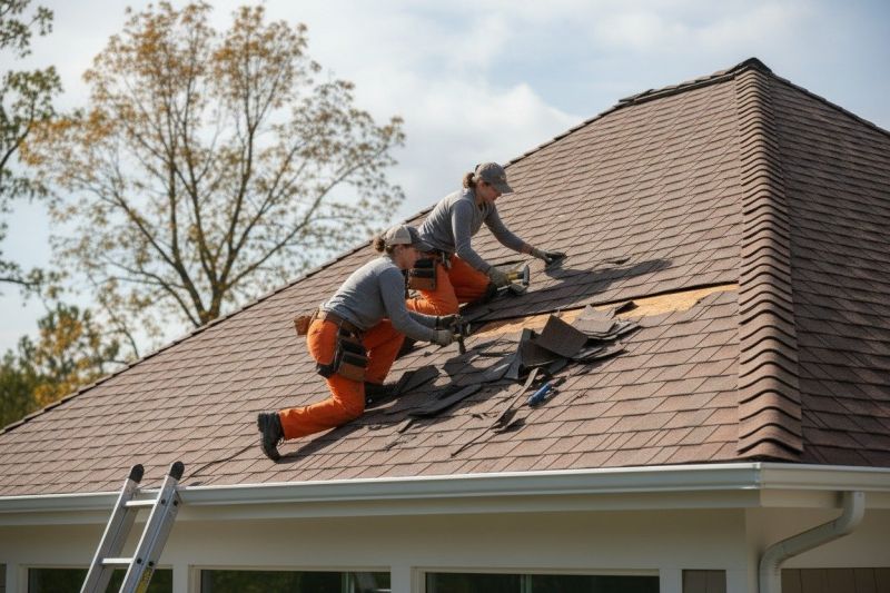 House Roof Repair detail