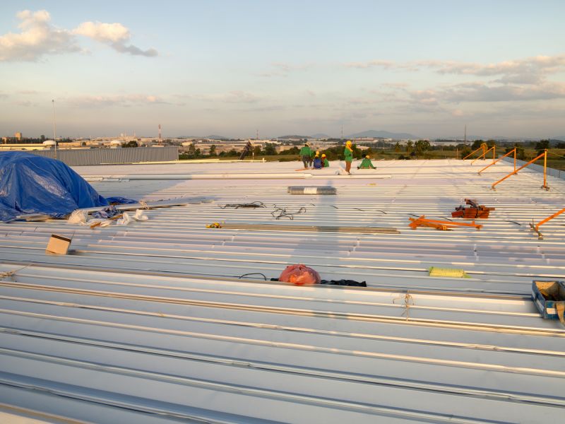 Sheet Roofing Installation